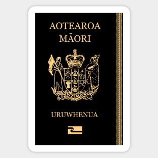 Maori passport Sticker